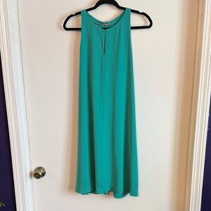 Loft Sleeveless Teal Dress size L